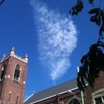 church clouds
